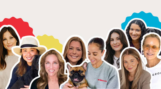 collage of the female founders featured in the blog post