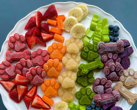 rainbow dog treats