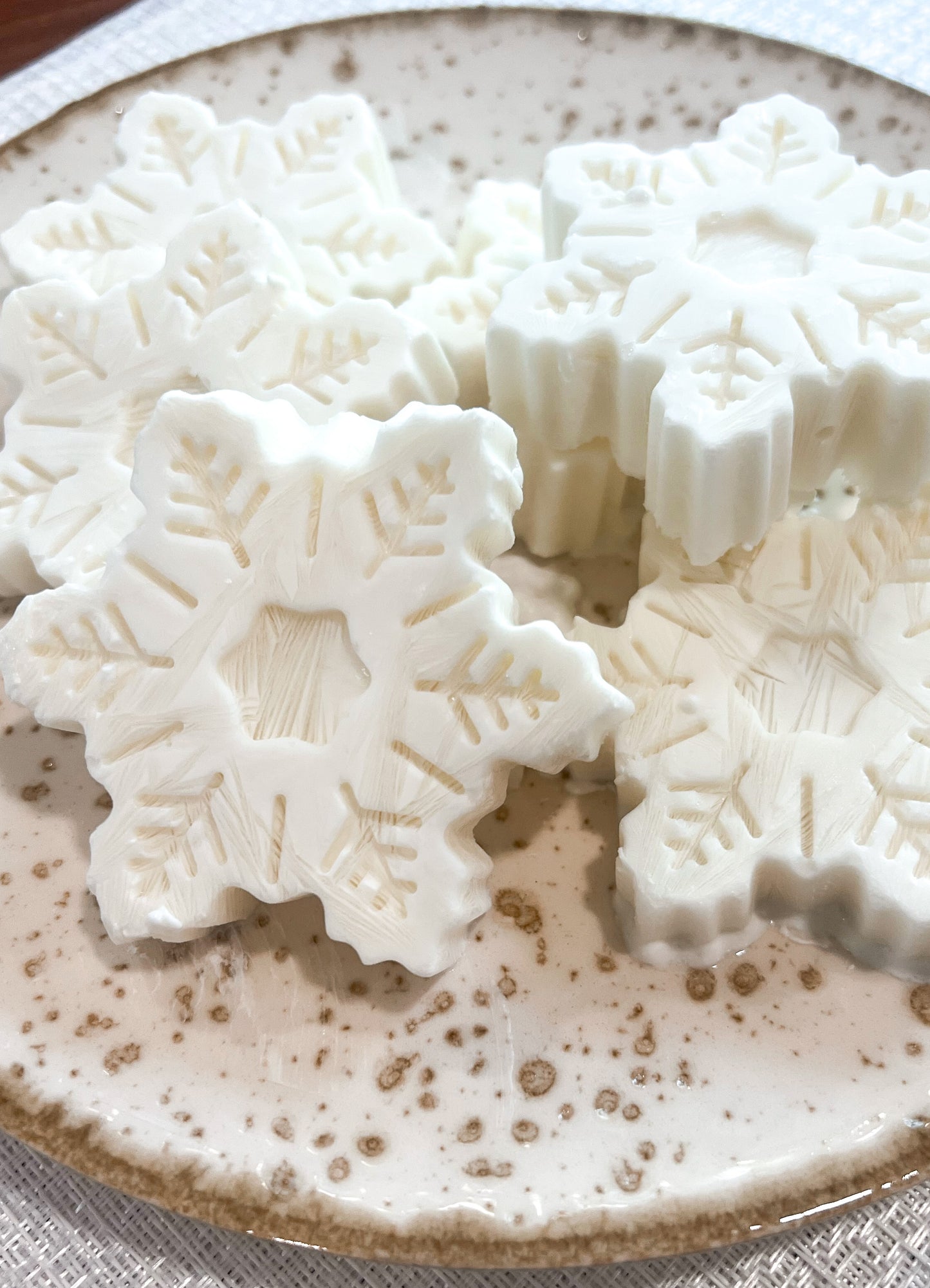 Snowflake design treats