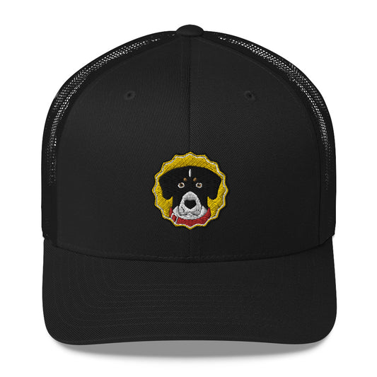 Black Brutus Broth Trucker Hat