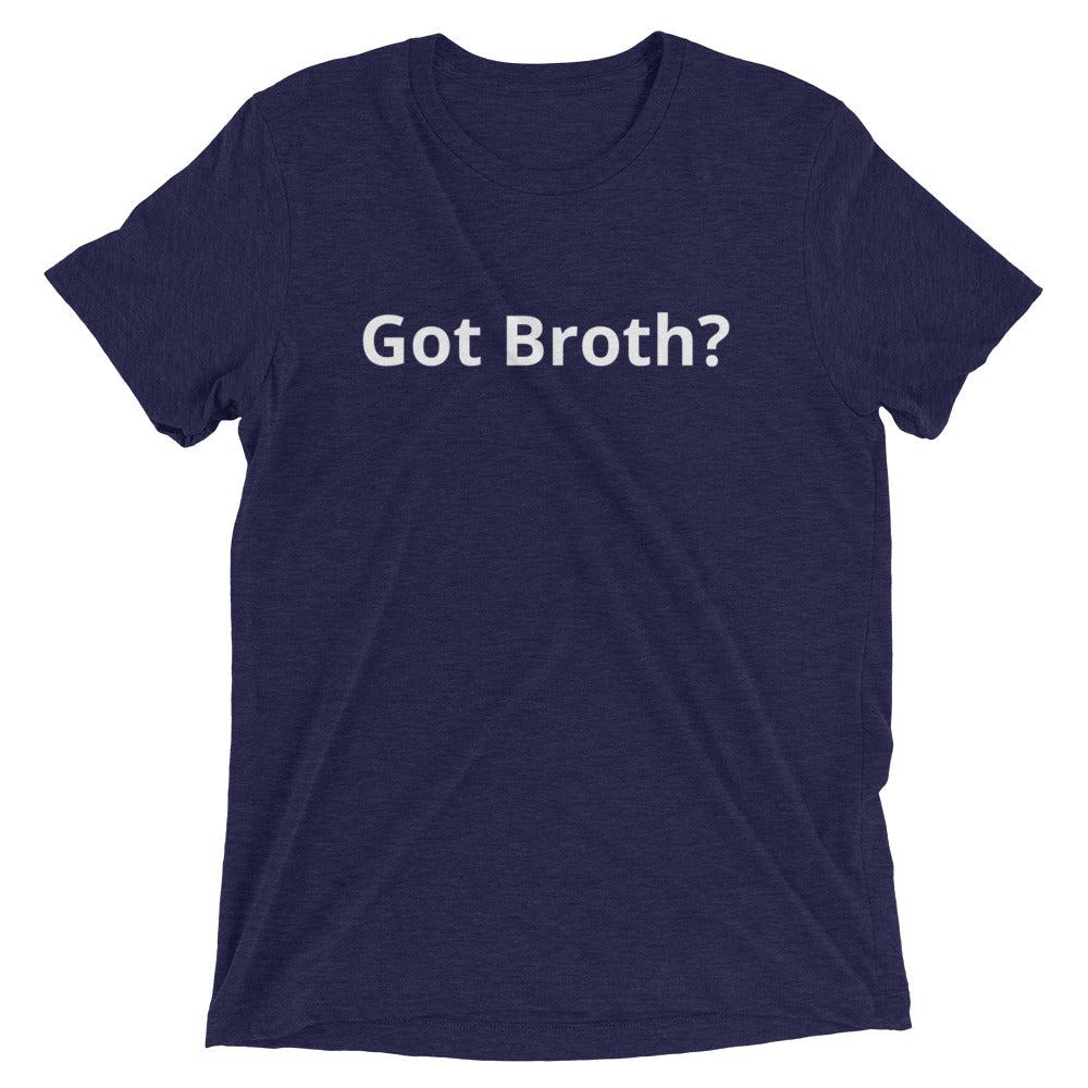 Navy "Got Broth?" Tee - Front