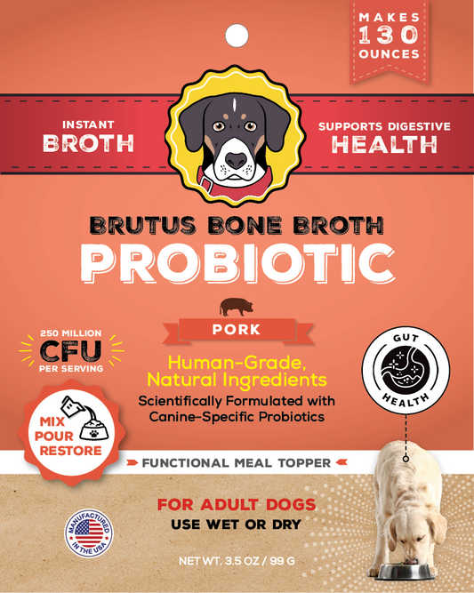 Pork Instant Brutus Bone Broth Probiotic Mega Pack Bag