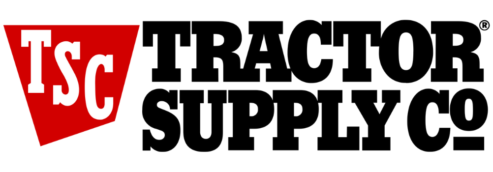 Tractor Supply Co logo with red and black design