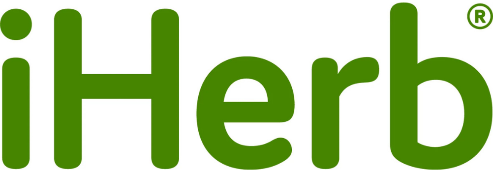 iHerb logo in green on a white background