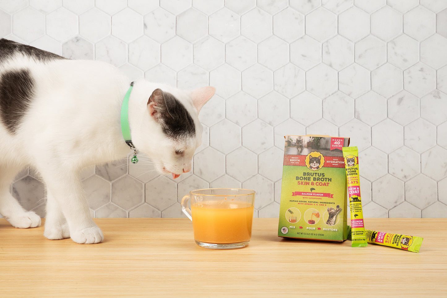 Skin & Coat Broth for Cats