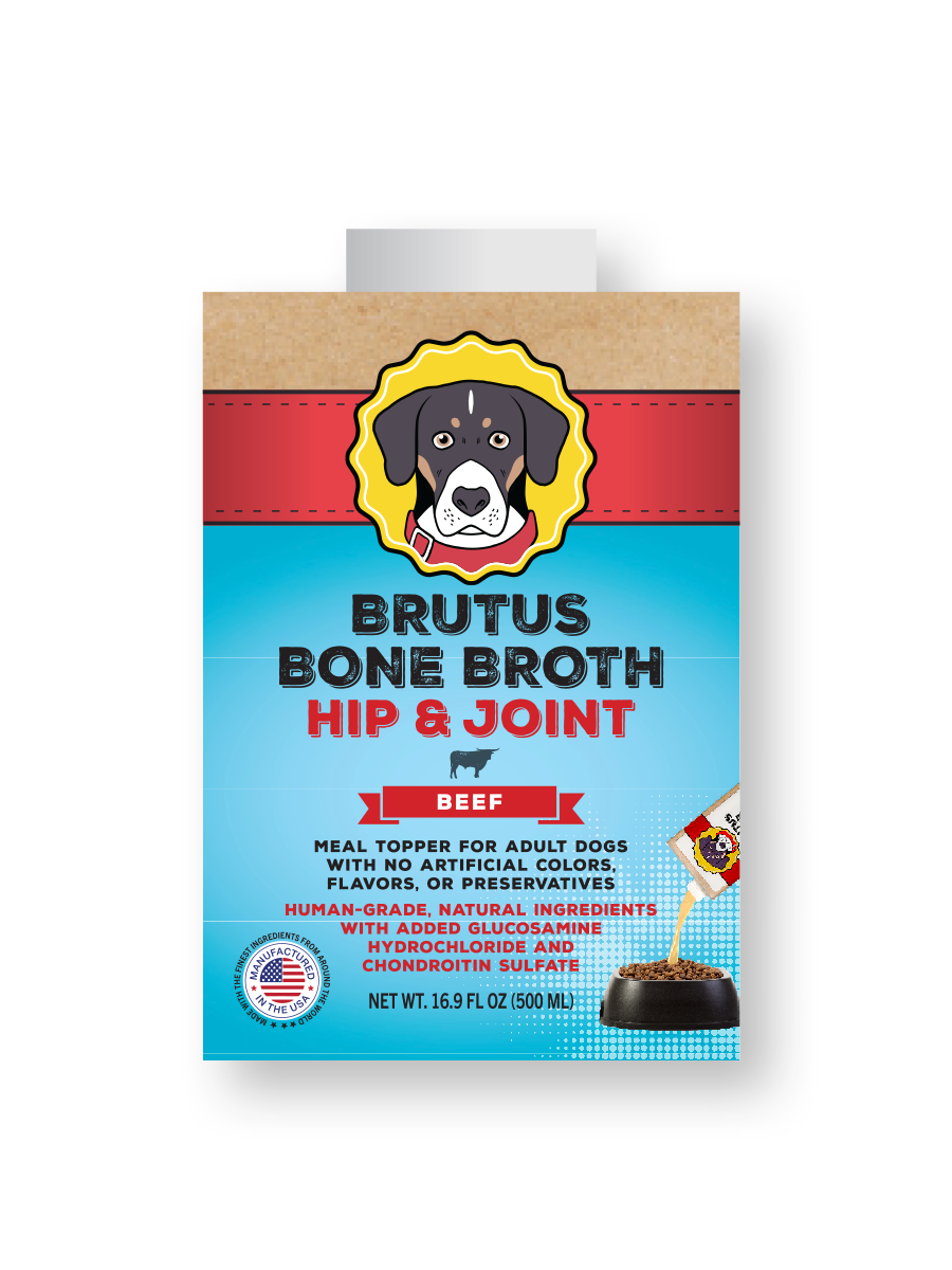 Brutus Broth Hip & Joint Beef Bone Broth (16.9oz)