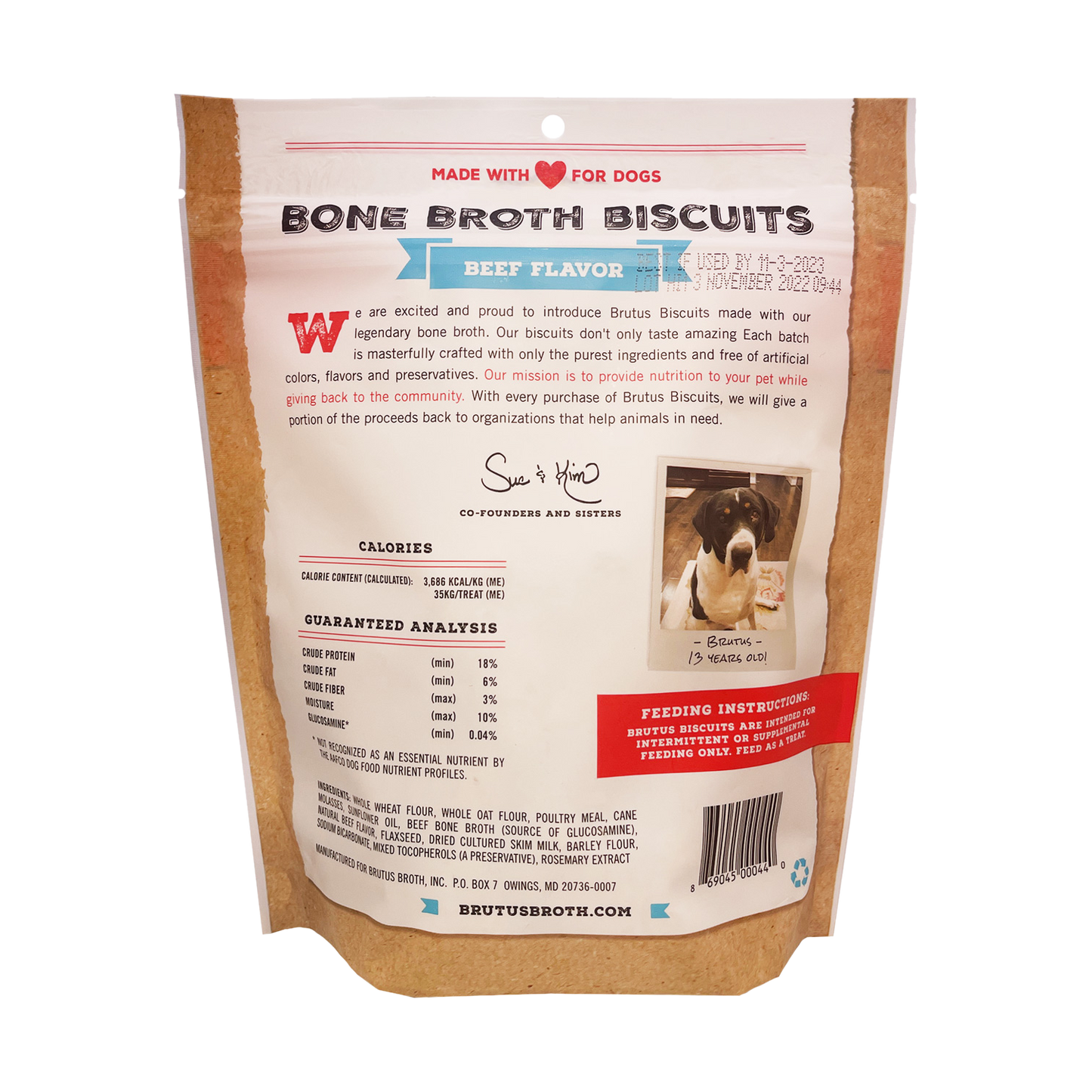 Brutus Biscuits - Beef
