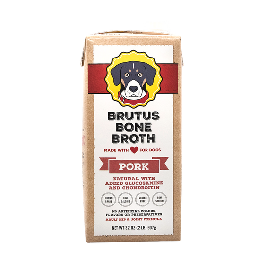 Brutus Bone Broth for Dogs Healthy Dog Topper Added