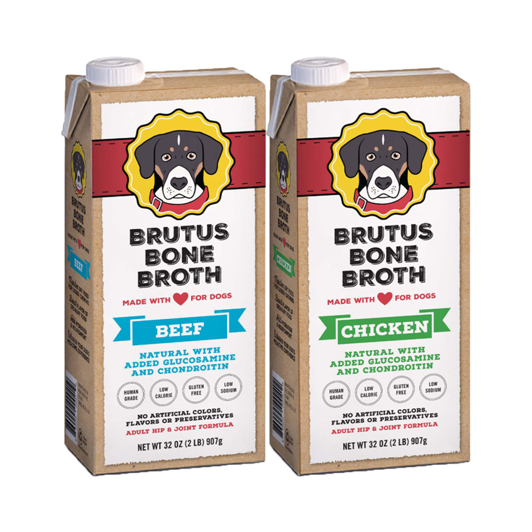 Brutus Broth Starter Kit Nutrition Kickstarter for your Dog or